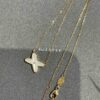 Chaumet Bestseller! White Shell Cross Necklace – In Stock