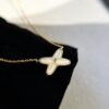 CHAUMET Liens Harmony Necklace in White Mother-of-Pearl, Rose Gold