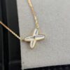 CHAUMET Liens Harmony Necklace in White Mother-of-Pearl, Rose Gold