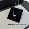 CHAUMET Liens Harmony Necklace in White Mother-of-Pearl, Rose Gold