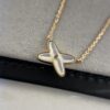CHAUMET Liens Harmony Necklace in White Mother-of-Pearl, Rose Gold