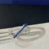 693001dc99f2d84055c8edb6 CHAUMET Paris Jeux de Liens Harmony Sapphire Cross Ring, Latest Design, Eye-Catching and Skin-Brightening Color