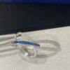 693001dc99f2d84055c8edb7 CHAUMET Paris Jeux de Liens Harmony Sapphire Cross Ring, Latest Design, Eye-Catching and Skin-Brightening Color
