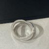 693001de99f2d84055c8edb8 CHAUMET Paris Jeux de Liens Harmony Sapphire Cross Ring, Latest Design, Eye-Catching and Skin-Brightening Color