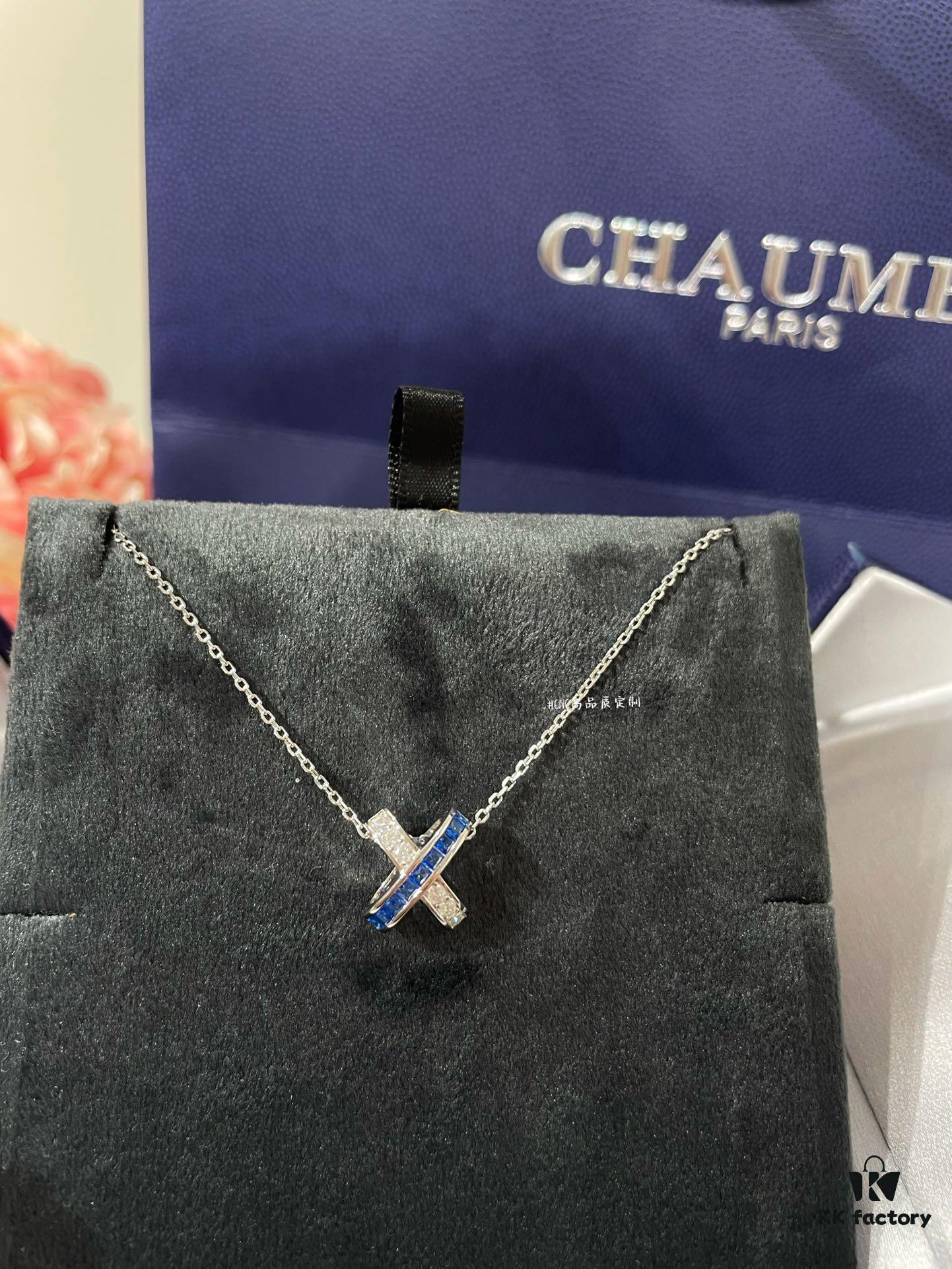 693001e899f2d84055c8edc5 CHAUMET Paris Jeux de Liens Harmony Sapphire Necklace, New Arrival