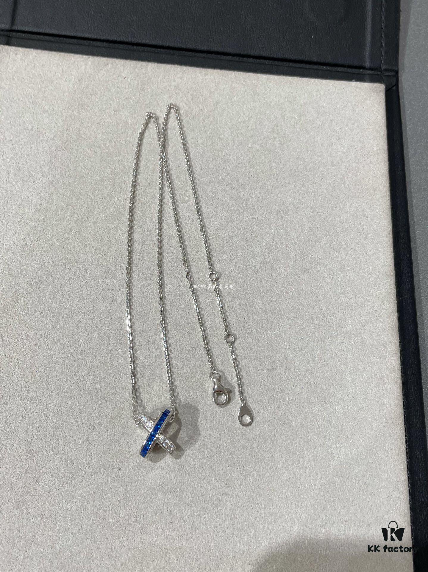 693001ec99f2d84055c8edcb CHAUMET Paris Jeux de Liens Harmony Sapphire Necklace, New Arrival