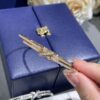 693001ee99f2d84055c8edcc CHAUMET Jeux de Liens Harmony Full Diamond Bracelet in Rose Gold and White Gold
