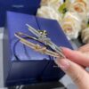 693001f399f2d84055c8edd2 CHAUMET Jeux de Liens Harmony Full Diamond Bracelet in Rose Gold and White Gold