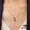 6930021299f2d84055c8edf7 Chaumet Bee My Love Badge Necklace with Brilliant-Cut Diamonds