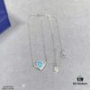 6930021f99f2d84055c8ee0b SAMMY High-End Custom Micro-Pave Aquamarine Teardrop Necklace