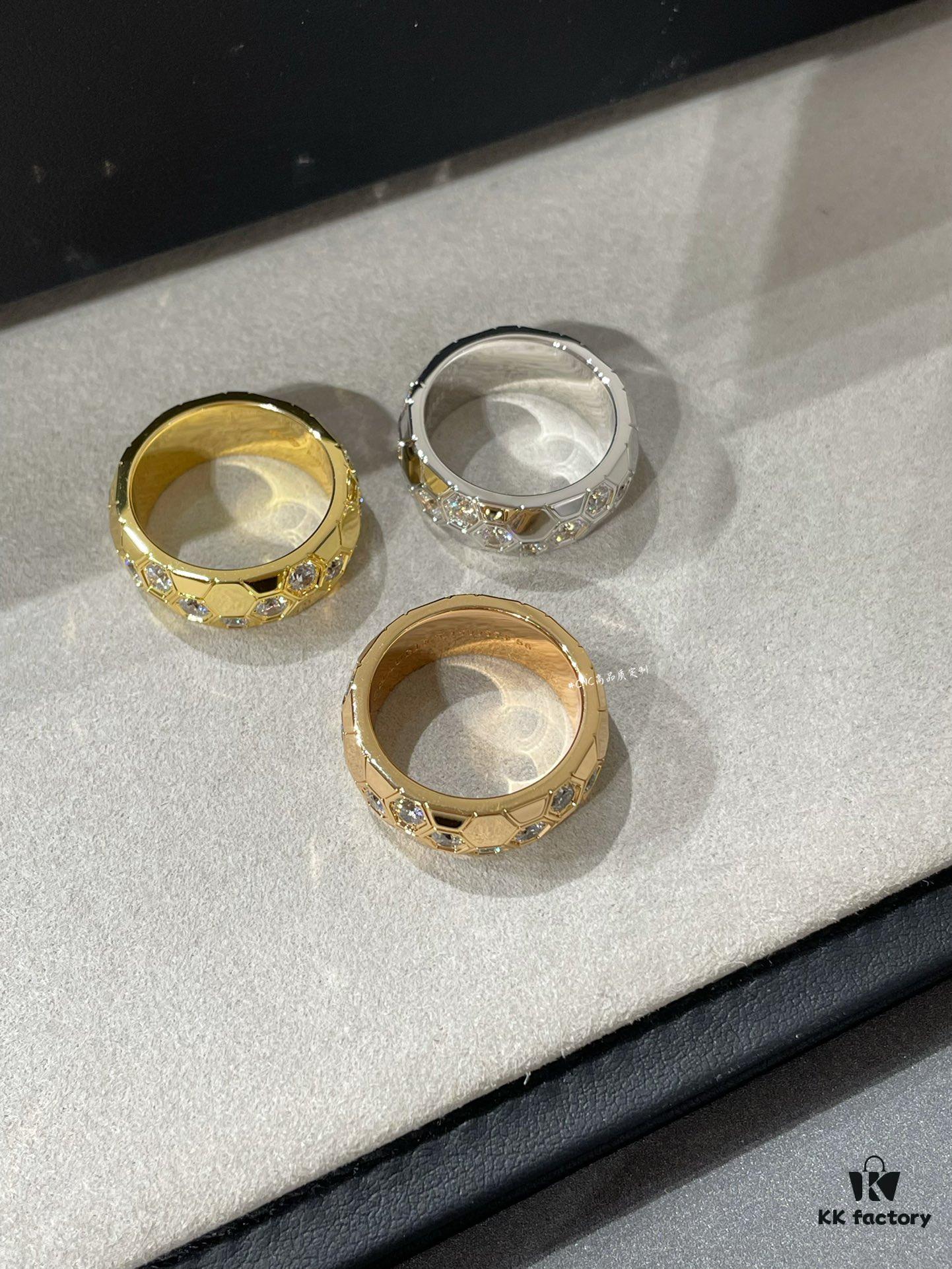 6930022799f2d84055c8ee18 Shangbee My Love New Honeycomb Ring, Boutique Design! High-End Jewelry Custom, Elegant and Full of Presence