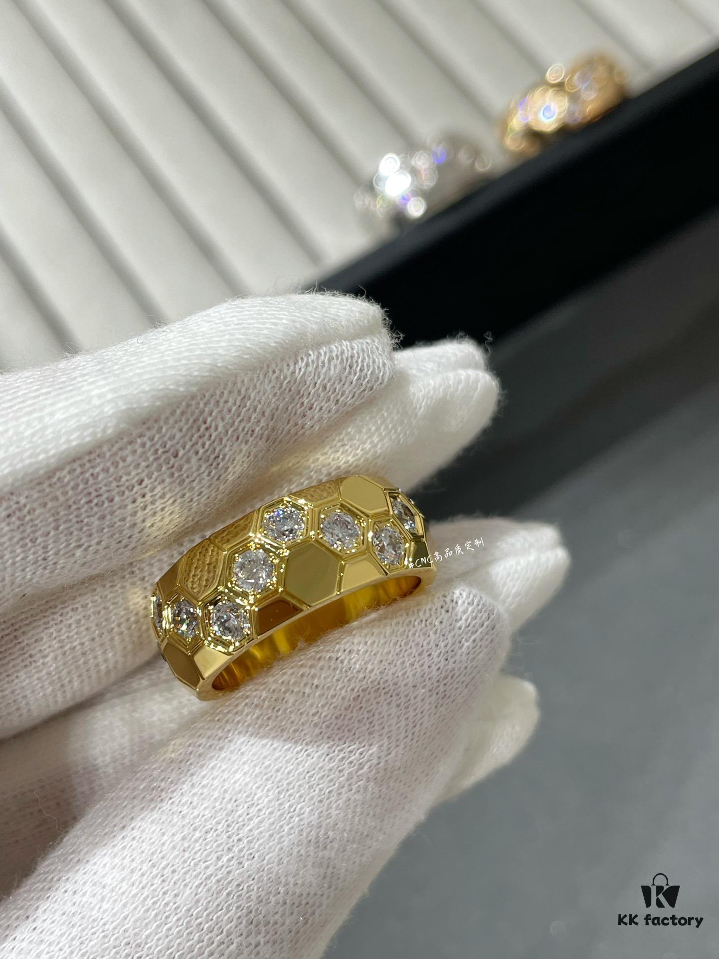 6930022999f2d84055c8ee1a Shangbee My Love New Honeycomb Ring, Boutique Design! High-End Jewelry Custom, Elegant and Full of Presence