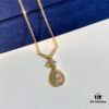 6930022e99f2d84055c8ee21 Swarovski Teardrop Pear-Shaped Diamond Pendant Necklace with Tassel, High-Quality Hand-Set Imported Zircon Gemstones