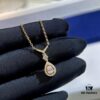 6930023799f2d84055c8ee2d Swarovski Teardrop Pear-Shaped Diamond Pendant Necklace with Tassel, High-Quality Hand-Set Imported Zircon Gemstones