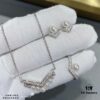 6930023c99f2d84055c8ee32 Shangmei V-Shaped Pearl Stud Earrings, Custom-Engraved for Your Love, Exquisite Micro-Pavé Craftsmanship