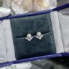 6930023d99f2d84055c8ee36 Shangmei V-Shaped Pearl Stud Earrings, Custom-Engraved for Your Love, Exquisite Micro-Pavé Craftsmanship