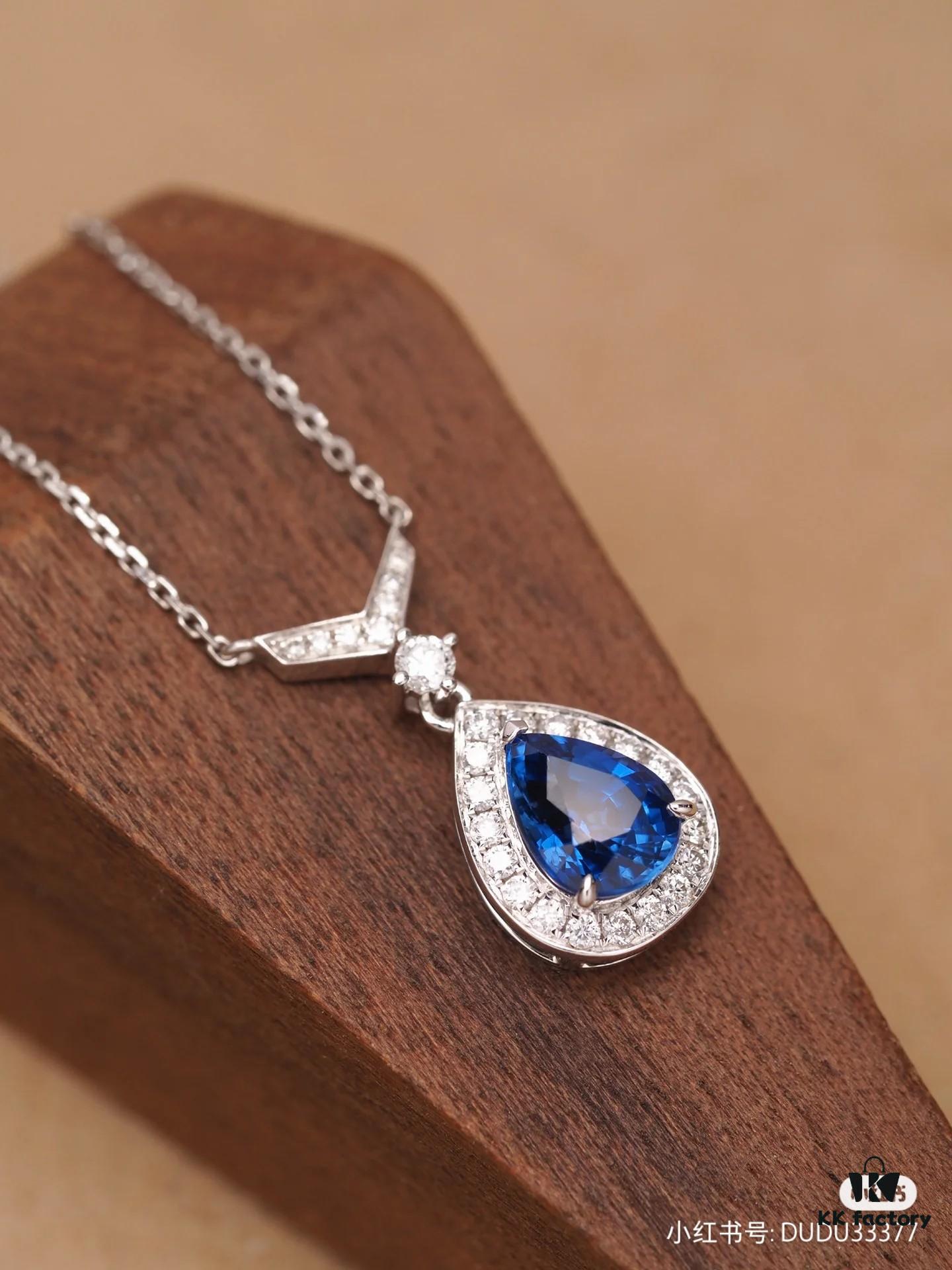6930023d99f2d84055c8ee37 Chaumet New Arrival Parisian Elegance Teardrop Necklace with Imported Zirconia Stones