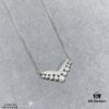 6930025099f2d84055c8ee52 Shangmei V-Shaped Pearl Necklace, Paired with You, Engraved with Our Love, Uniquely Customized with High-End Micro-Pavé Craftsmanship
