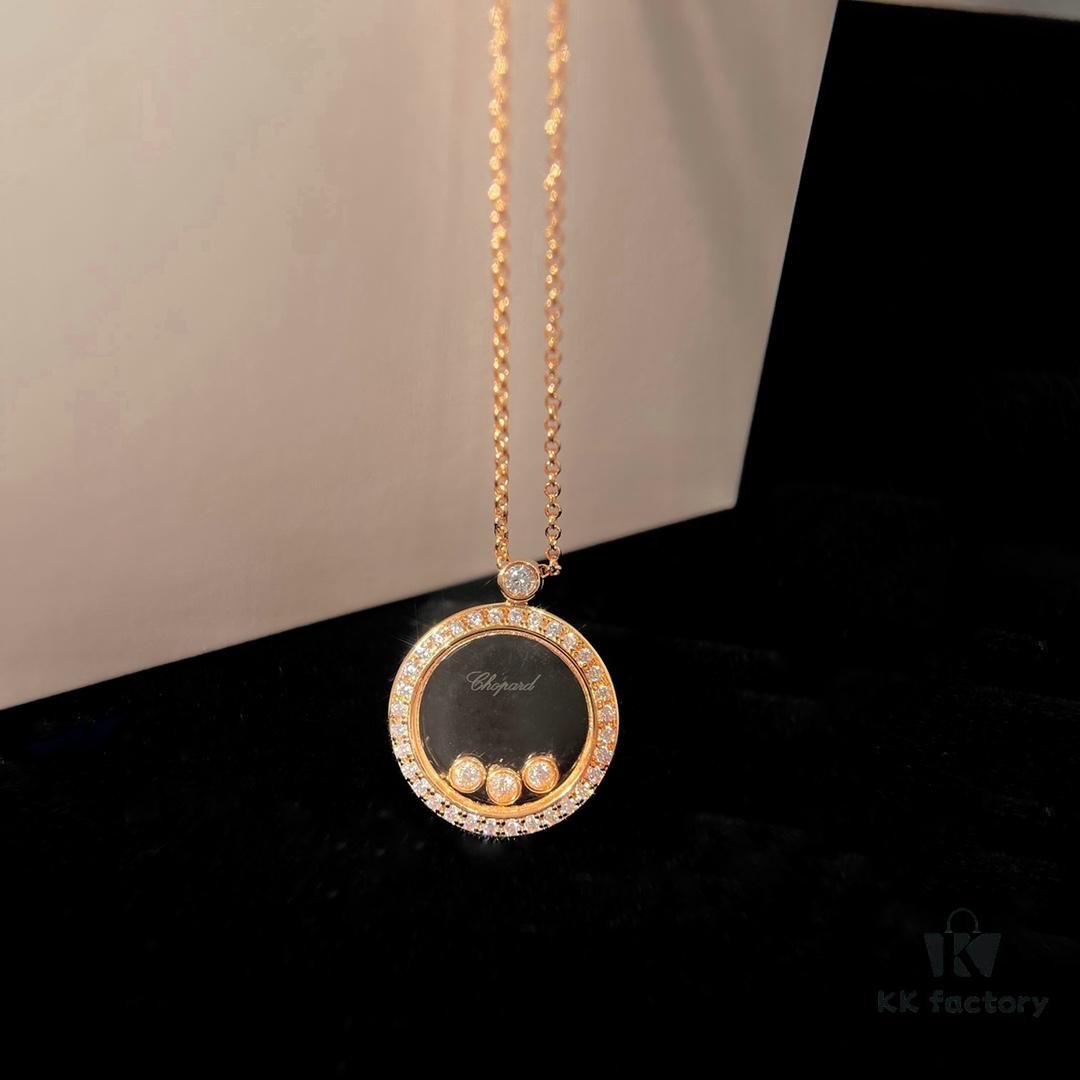 6930026399f2d84055c8ee6b Minimalist Elegance with a Touch of Girlish Charm: Chopard Happy Diamonds Luxury Pendant Necklace