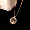 6930026499f2d84055c8ee6c Minimalist Elegance with a Touch of Girlish Charm: Chopard Happy Diamonds Luxury Pendant Necklace