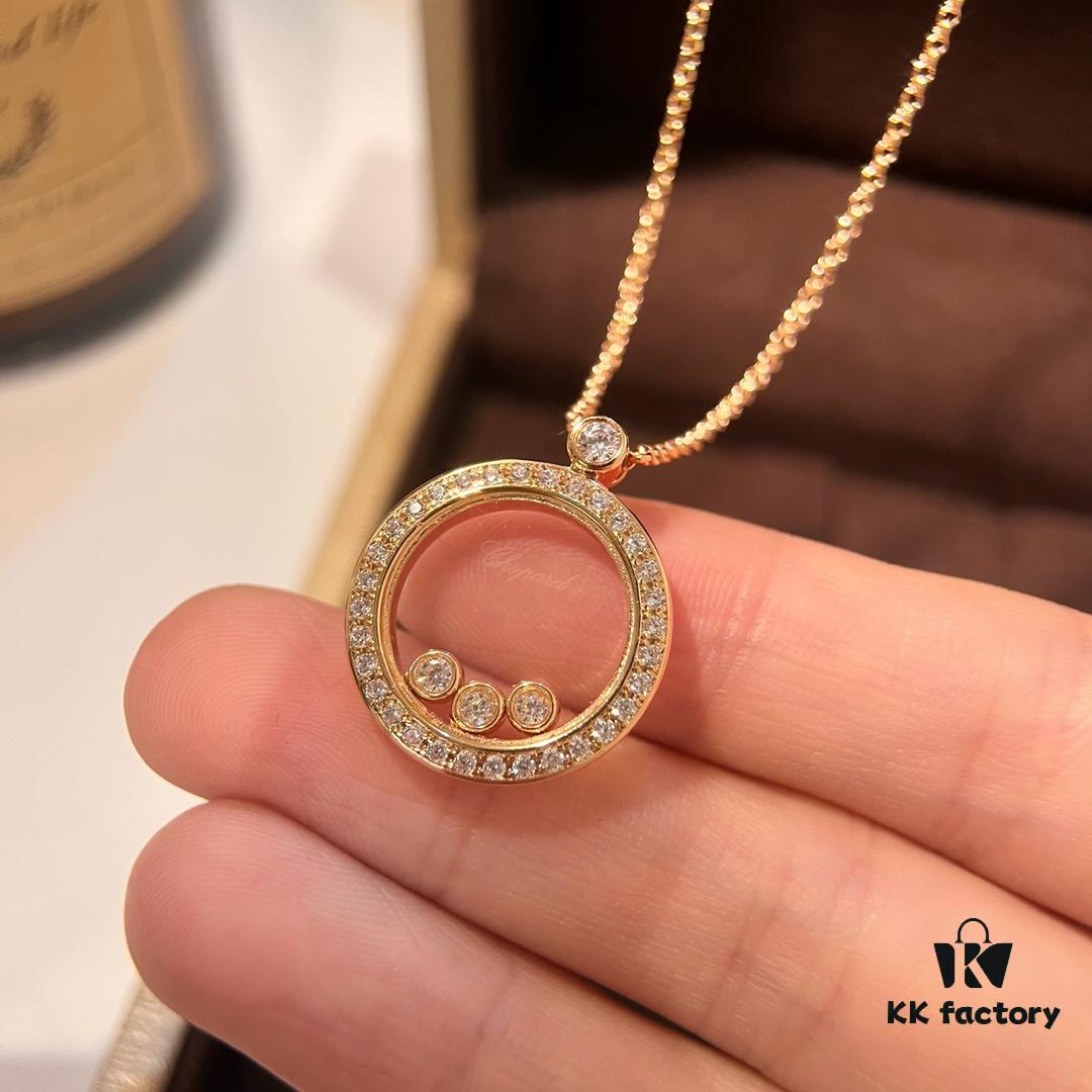 6930026c99f2d84055c8ee76 Minimalist Elegance with a Touch of Girlish Charm: Chopard Happy Diamonds Luxury Pendant Necklace