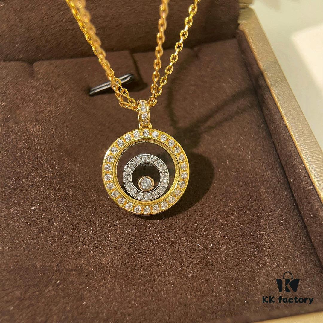 6930027999f2d84055c8ee87 Minimalist Elegance, My Favorite Girlish Necklace – Chopard Happy Diamonds High Jewelry in Champagne Gold and White Gold