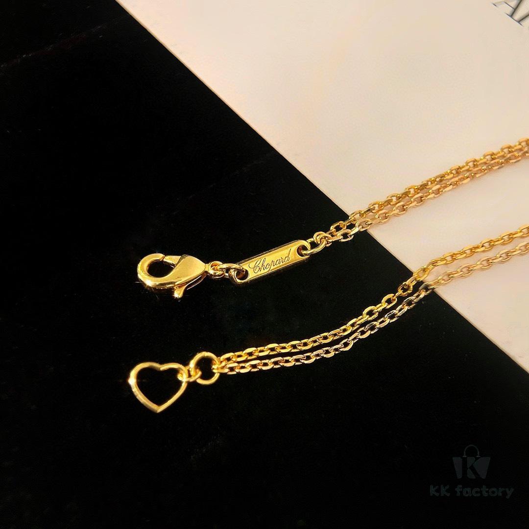 6930027d99f2d84055c8ee8c Minimalist Elegance, My Favorite Girlish Necklace – Chopard Happy Diamonds High Jewelry in Champagne Gold and White Gold