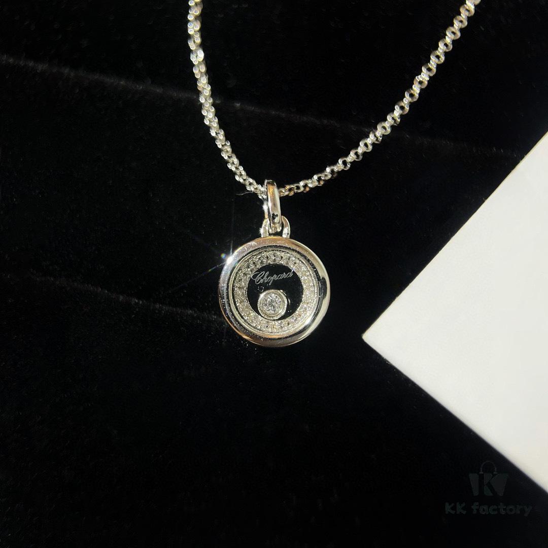 6930027e99f2d84055c8ee8e Minimalist Elegance, My Favorite Girlish Necklace – Chopard Happy Diamonds Series High Jewelry in Champagne Gold and White Gold