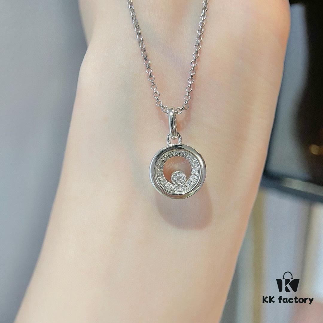 6930027e99f2d84055c8ee8f Minimalist Elegance, My Favorite Girlish Necklace – Chopard Happy Diamonds Series High Jewelry in Champagne Gold and White Gold