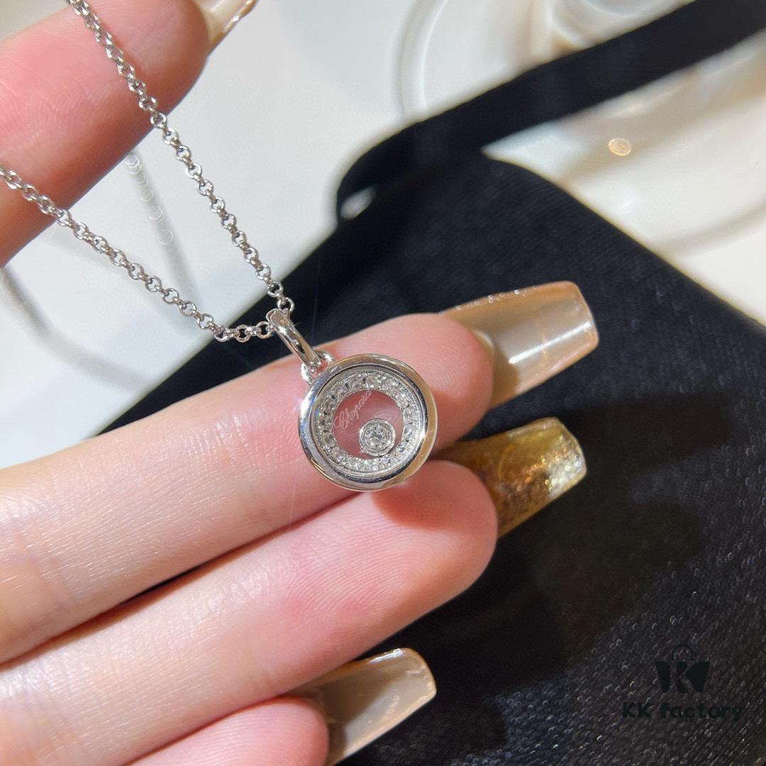 6930027e99f2d84055c8ee90 Minimalist Elegance, My Favorite Girlish Necklace – Chopard Happy Diamonds Series High Jewelry in Champagne Gold and White Gold
