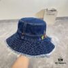 693002b812f62673a6faac07 Gucci 2024 Spring New Arrival Denim Fisherman Hat, Unisex Fashion Style with Chinese Dragon Year Design Element