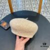 693002bb12f62673a6faac0b Dior 2024 New Solid Color Women's Beret, Slimming Face Look, Spring and Summer Lightweight Breathable Pumpkin Hat, Artistic and Versatile Painter's Hat