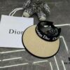 693002c012f62673a6faac1b Dior - New Arrival Rimless Cap with Color-Block Trim