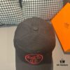 693002c612f62673a6faac29 Box and Cloth Bag Included, HERMÈS Original Quality Baseball Cap, Classic H Design, Authentic Mold Custom Made, Premium Canvas Fabric with Genuine Top-Layer Leather, Original Factory Stainless Steel Adjustable Buckle, Exquisite Craftsmanship, Stylish and High Quality