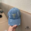 693002cb12f62673a6faac37 HERMÈS Denim Baseball Cap, Classic H, Authentic Custom Mold Design, Premium Original Breathable Canvas Fabric with Top-Grade Original Steel Adjustable Buckle, Exquisite Craftsmanship, Stylish and Handsome, Exceptional Quality