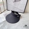 Balencia ~ New Style Straw Wide-Brimmed Open-Crown Hat