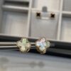 Mini Four-Leaf Clover Gray Shell