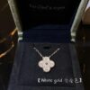 693002e312f62673a6faac71 VCA Full Diamond Clover 1.5cm Necklace