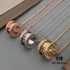 Bvlgari New B.ZERO1 ROCK Series Diamond-Edge Necklace