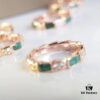 693002ef12f62673a6faac88 Bvlgari Serpenti Viper Series Smooth Half-Pavé Snakebone Ring