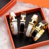 693002fe12f62673a6faaca0 Hermes Classic Enamel Bracelet, Same Style as Lin Xin Tong's Celebrity Choice