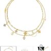 Ethereal LV Double-Layer Necklace