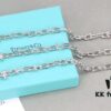 Tiffany Silver U-Shaped Clasp Women's Bracelet, Sterling Silver