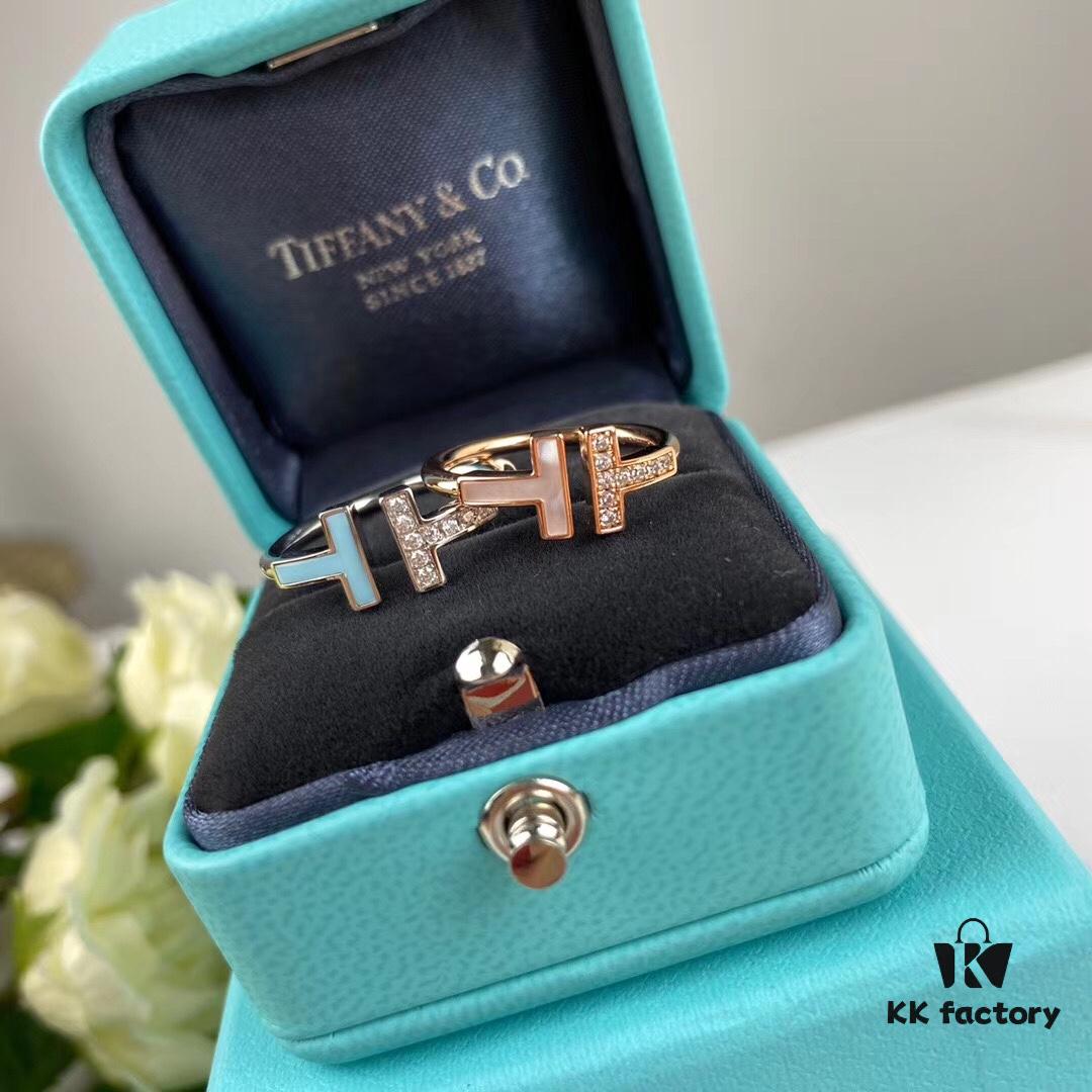6930031612f62673a6faacc9 Tiffany Mother-of-Pearl Double T Ring