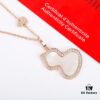 6930031712f62673a6faacca Double Gourd Necklace Qeeli@ Kirin Gourd Jewelry Combines Chinese Elements with Modern Design, Red Agate in Gourd Shape Resembling Vibrant Red Leaves and Blooming Flowers