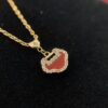 6930031a12f62673a6faacd1 Real Photo of Little Red Lock Pendant, Exquisitely Crafted with High-Grade Red Agate and Encrusted Diamonds Resembling a Traditional Ruyi Lock