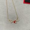 6930032212f62673a6faacd6 Kylin Red Agate Three Gourds Necklace