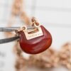 6930032212f62673a6faacda Qeelin Kirin Yu Yi Series Red Agate Necklace-Bracelet, Good Fortune Lock Design