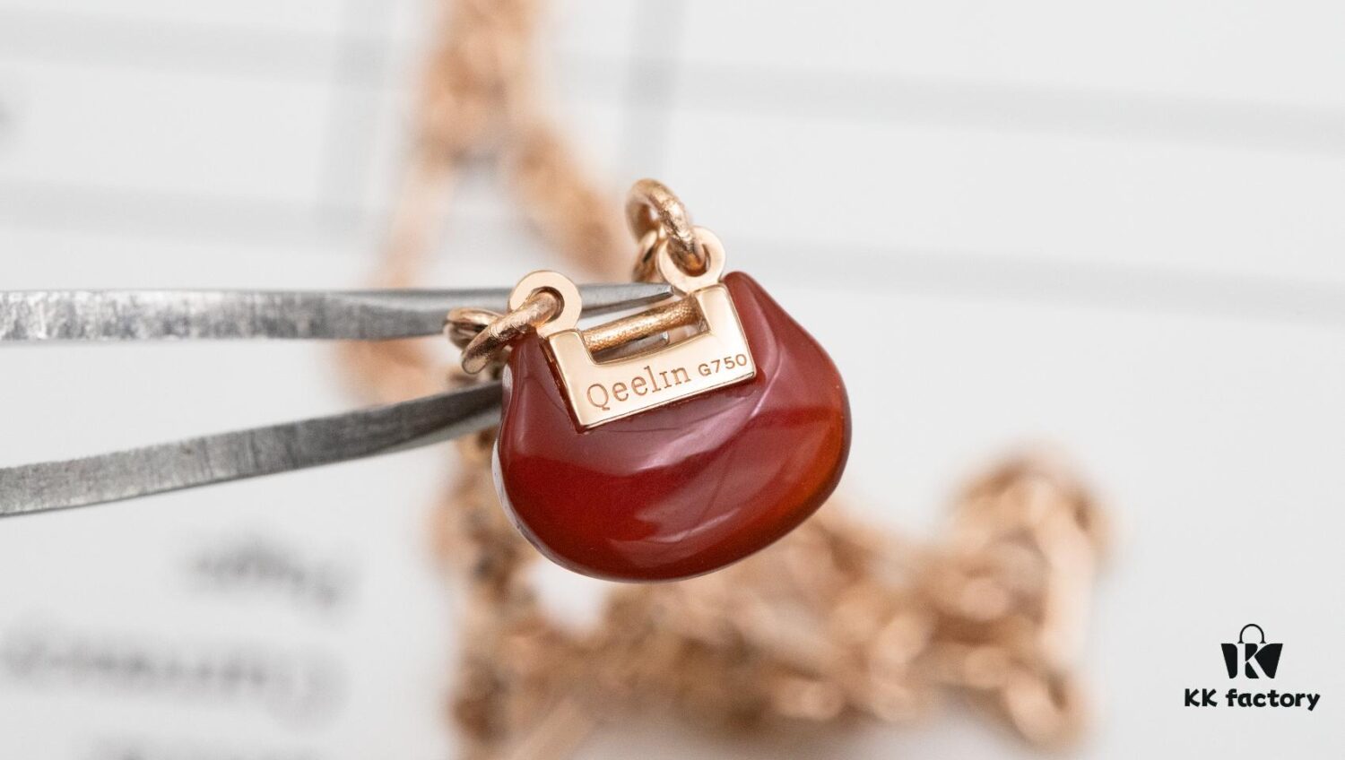 6930032212f62673a6faacda Qeelin Kirin Yu Yi Series Red Agate Necklace-Bracelet, Good Fortune Lock Design
