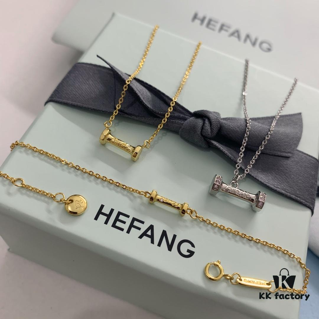 6930033112f62673a6faad00 New Arrival ❤️ HEFANG Jewelry Barbie ✨ New Collection Mini Dumbbell Series - In Stock Dumbbell Necklace, K-Gold Dumbbell Bracelet, K-Gold Dumbbell Necklace